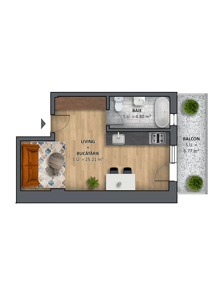 TRL Beach Villa apartmanet 08, 16, 24, 32, 40